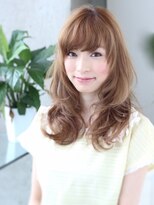 ジーナ(JINA) ●結んでも可愛い♪外国人風ハイライトカラー×グレージュ