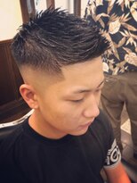 ヒロギンザ 横浜店(HIRO GINZA) ショートモヒジェットフェード