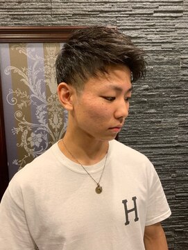 プレミアムバーバー 目黒店(PREMIUM BARBER produce by HIRO GINZA) アップバング〈目黒〉〈理容室〉