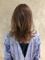 アイティー バイ アルバム 浦和店(IT by ALBUM) ベージュレイヤー_ココアブラウンフリンジウェーブ_ba277322