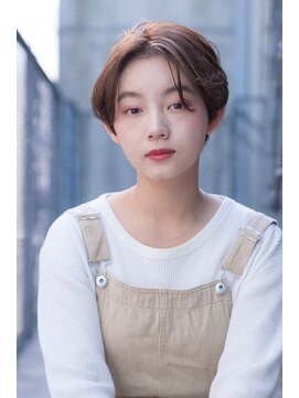 ケイト(kate) 【Kate】大宮 ショートマッシュ×ミルクティーベージュ