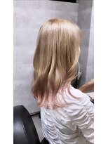 モーション 新宿(motion)&nbsp;ミルクティー裾ピンク