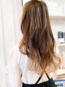 キャアリー(Caary) 福山市デジタルパーマ人気キャアリー仕上げ簡単楽しめるウェーブ