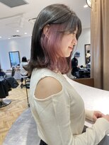 ロンド レア 天神大名店(Lond Le’a)&nbsp;ダブルカラー/インナーカラー/イヤリングカラー/ハイライト