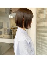 ミント(mint)&nbsp;ミニボブ/ボブ/ぱつっとボブ/グレージュ