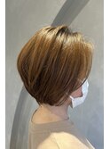 ショートボブにした時に、子供っぽくならない方法☆おしえます