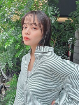 ルービック 梅田茶屋町(Rubik) 切りっぱなしボブ/髪質改善