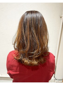 フェリア 渋谷(Feria) 【Feria 渋谷】デジタルパーマ×ウルフカット "Tsuyuki"