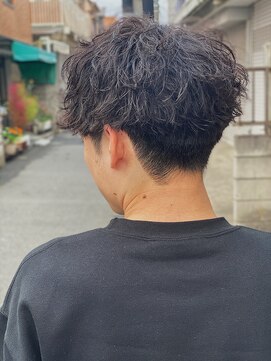 スウェル 船橋店(Swell) ハイライト/マッシュパーマ/ウルフ/アッシュブラック