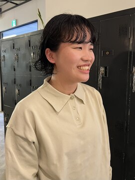 ヘアーアイストゥーレ(HAIR ICI TRE) ボブパーマ　担当東川内遥