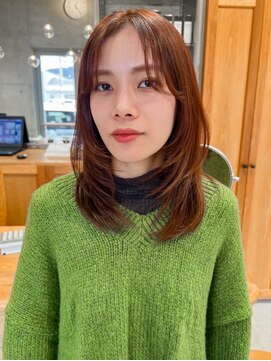 リコ(liko) レイヤー×暖色カラー