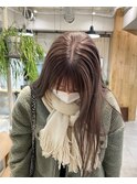 【Lomalia表参道】パールベージュ 似合わせカット シアーカラー
