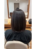 髪質改善水素ストレート+水素カラー