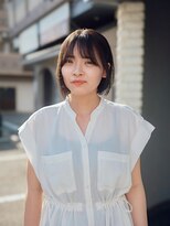 カラン(caran)&nbsp;まとまるボブ【@hair_mazda】