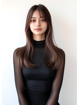 ライズ ネックス ザ サロン 渋谷(LIZE nex the salon) ワンカールロングレイヤー［＃渋谷駅＃韓国＃髪質改善］