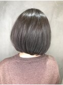 髪質改善カラーショートカットボブレイヤーカット