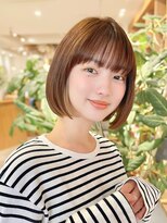 ルエ(rue) 大人ショートボブ×ナチュラルボブ×前髪あり  20代30代40代 s01