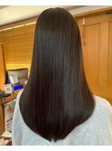 髪質改善サラサラストレートロング