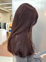 パークレーン アイス イヴェン(park lane ICI yeven)&nbsp;ブリーチなしダブルカラーチェリーレッドピンク赤髪夏カラー