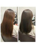 【ayame大泉学園】ayame式髪質改善_艶髪ストレート_艶カラー_6