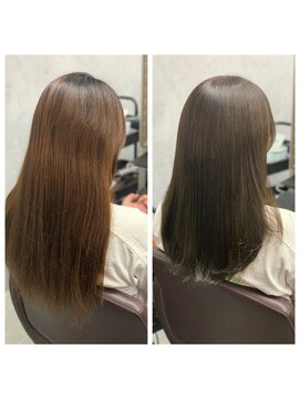 アヤメ(ayame) 【ayame大泉学園】ayame式髪質改善_艶髪ストレート_艶カラー_6