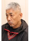 50代60代爽やかフェードカットスタイル