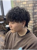 波巻きスパイラルパーマ/マッシュ/ツイストスパイラルパーマ