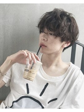 ノットバイベル 大宮(knot by belle) アンニュイパーマで作る　スリークショート　大宮