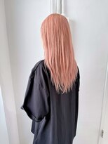 ミュー(Mu)&nbsp;コーラルピンク　レイヤースタイル