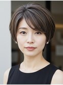 白髪ぼかしハイライトブリーチミルクティーベージュ