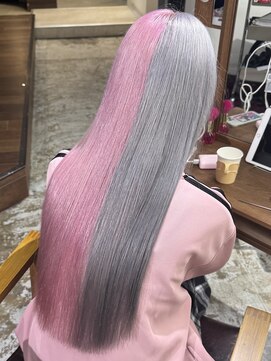 メゾン 心斎橋店(Maison) ピンク×シルバーのツートーンカラー！