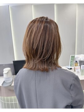 ロンドリゼル 札幌(Lond RiseL) オリーブグレー/前髪/ボブ/マロンベージュ/レイヤーカット/小顔