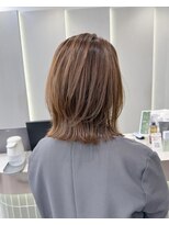 ロンドリゼル 札幌(Lond RiseL) オリーブグレー/前髪/ボブ/マロンベージュ/レイヤーカット/小顔