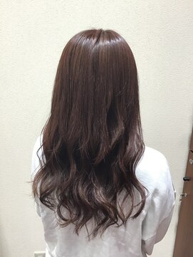 20代30代大人可愛いゆるふわ愛され艶カラーショコラブラウン