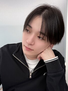 シースルー コンマバング【メンズサロンZina天神】