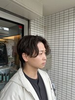 スウェル 船橋店(Swell)&nbsp;MEN’S HAIR/波巻きツイストスパイラル/リバースセンターパート