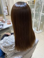 アルブル エト シミー(Arbre et chimie)&nbsp;着物ヘア/ダークアッシュ/ミディアムレイヤーカット/東村山