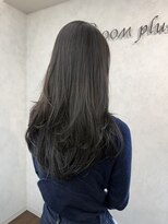 ヘアースペースブルーム プリュス 石橋店(HAIR SPACE BLOOM plus)&nbsp;石橋阪大前/レイヤーカット/ダークグレージュ/酸性ストレート
