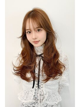 レミエ ダイカンヤマ(lemiie) 柔らかキレイめレイヤーカット★レイヤーロング★デジタルパーマ