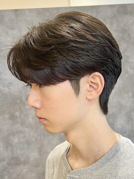 デプト(DEPT.) ニュアンスパーマセンターパートフェザーパーマルーズパーマ眉毛