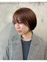 パージュ 代々木公園(Page)&nbsp;ボブ × ナチュラルブラウン × まとまりボブ