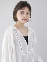 サーカス バイ ビュートリアム 青山(CIRCUS by BEAUTRIUM)&nbsp;手入れ簡単　透け感カラー　小顔　ボブ　外ハネ　ミニボブ