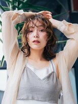 ホヌア(hoNua.) アンニュイパーマ風ボブ