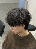シャドウパーマルーズパーマ波巻きツイストスパイラルパーマ
