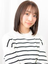ドクターズ サロン ラブ(Dr's Salon LAB)&nbsp;ミストバング透明感カラー切りっぱなしロブg古河20代30代40代