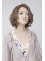 ソイクフ(SOY KUFU)&nbsp;大人可愛い20代30代40代イメチェン似合わせカットグレーベージュ