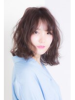 ジャン クロード ビギン 表参道店(JEAN CLAUDE BIGUINE)&nbsp;ゆるふわキュート 抜け感パーマボブ　20代 30代 40代 くびれ