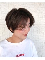 テラスヘア 新潟駅南(TERRACE hair)&nbsp;ダークアッシュ ハンサムショート