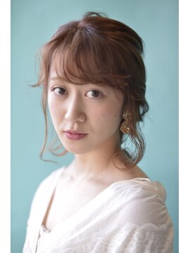 シック(CHIC) 【さいたま市 大宮】編みおろしヘアアレンジ