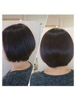 ナチュラル(Natural) 春にオススメ☆艶髪カラーで前下がりボブ【多賀城、塩釜、仙台】